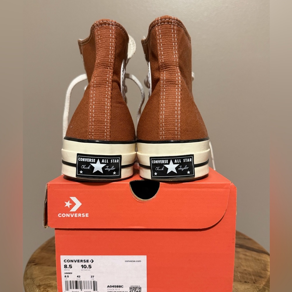 Converse Chuck 70 Sneakers, Color Tawny Owl | UNISEX Women’s 10.5 / Men’s 8.5 - Picture 4 of 6
